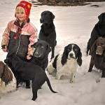 Det är rätt okej att växa upp i en jägarfamilj. Foto: Madeleine Lewander